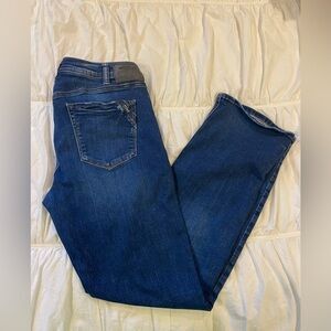 Silver Jeans Co. Avery Slim Boot Women’s Jeans W32 L31 Dark Wash